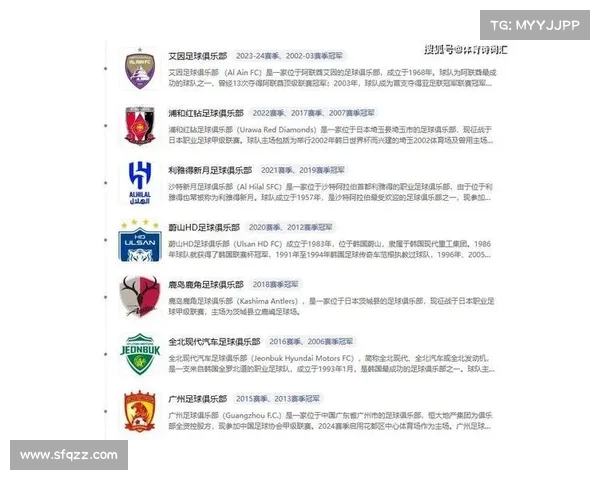 亚冠赛季展望：中超能否复制辉煌？